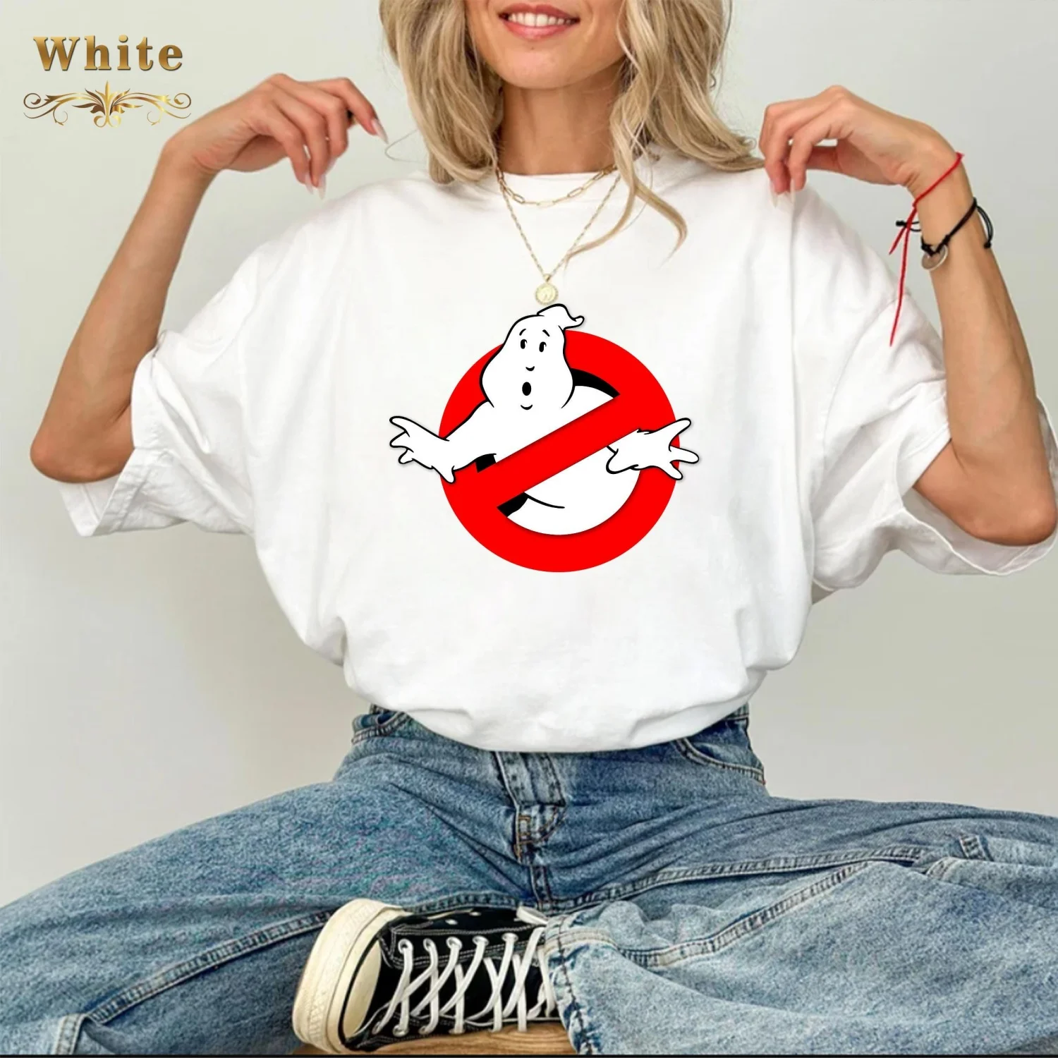 Baby Clothing Logo - 고스트버스터즈 셔츠, 실제 고스트버스터즈 로고 티셔츠