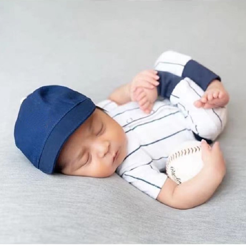 Baby Clothing Set - 신생아 사진 촬영 소품 점프 슈트