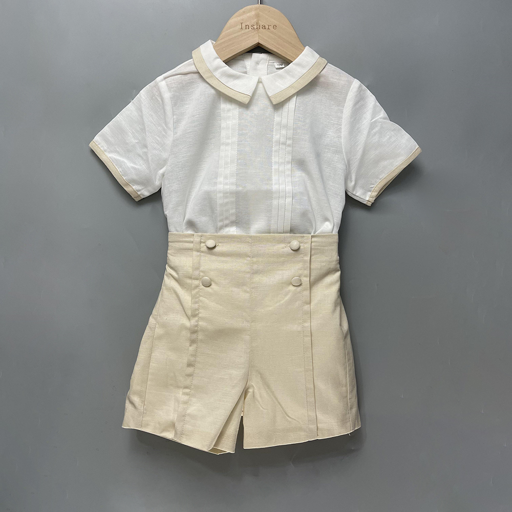Baby Clothing Boutique - 2Pcs 어린이 부티크 의류 소년 스페인어