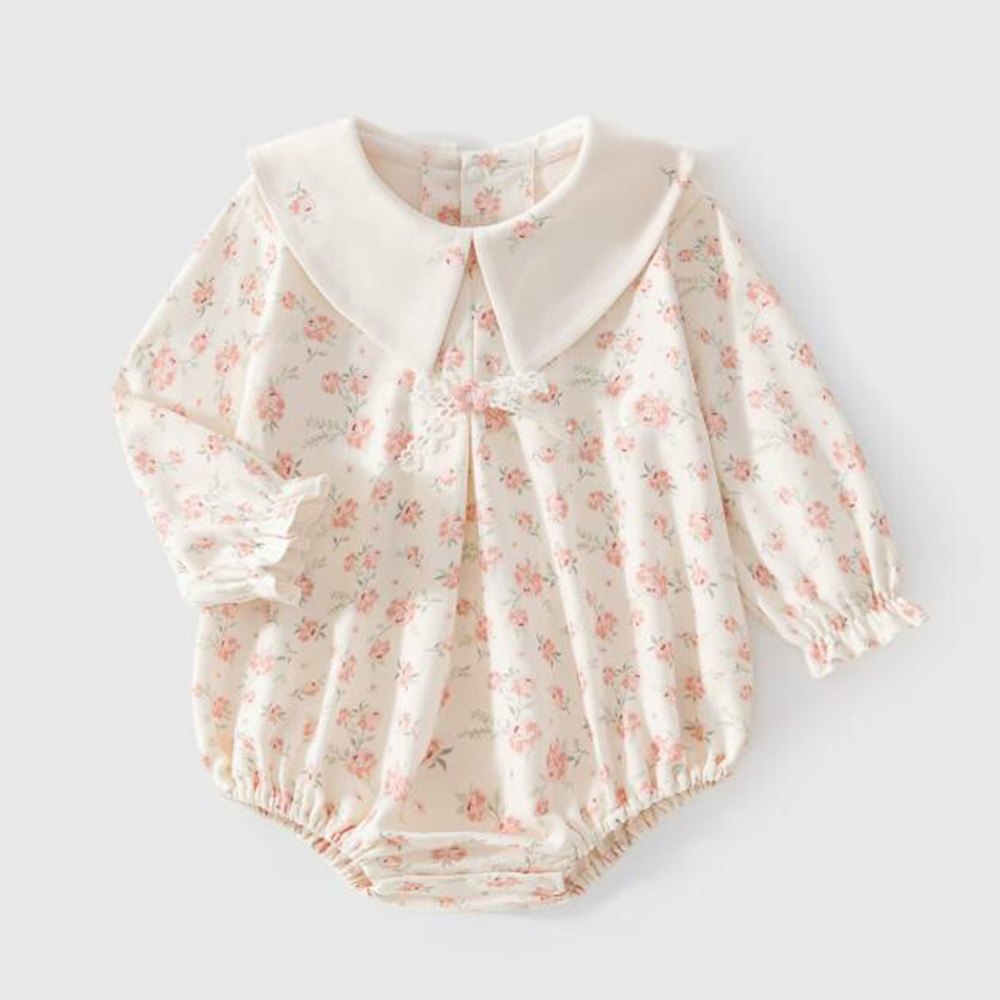 Baby Clothing Boutique - 아기 여자 아기 바디수트 긴팔 면