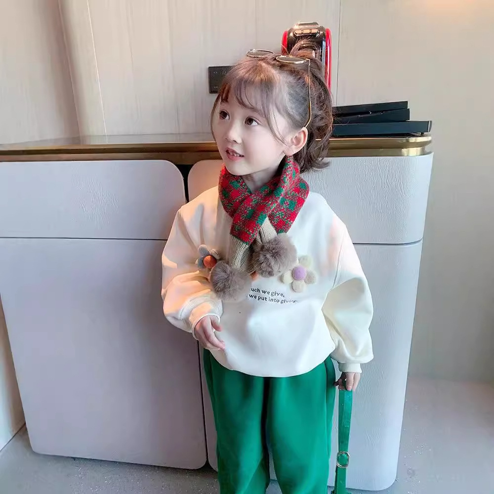 2026 가을 한국 여아 코튼 플라워 스웨트셔츠 트랙슈 - Baby Clothing Boutique 리뷰 및 가격