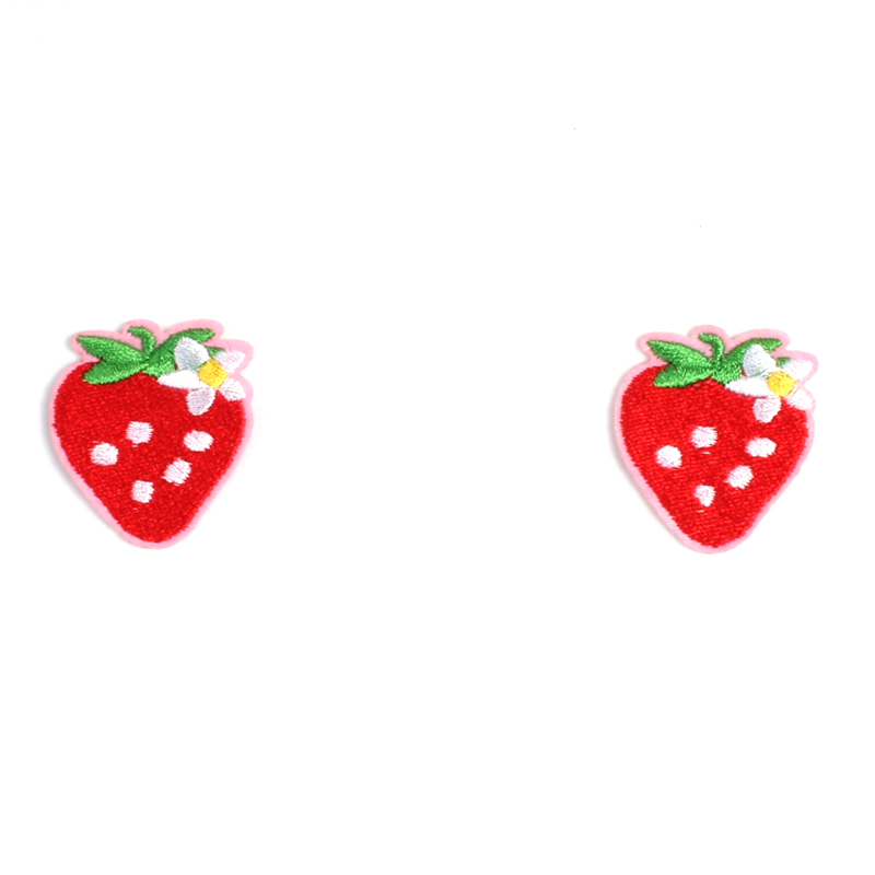 10pcs 만화 딸기 패치 아기 소녀 옷 드레스 배낭  - Baby X Clothing 리뷰 및 가격