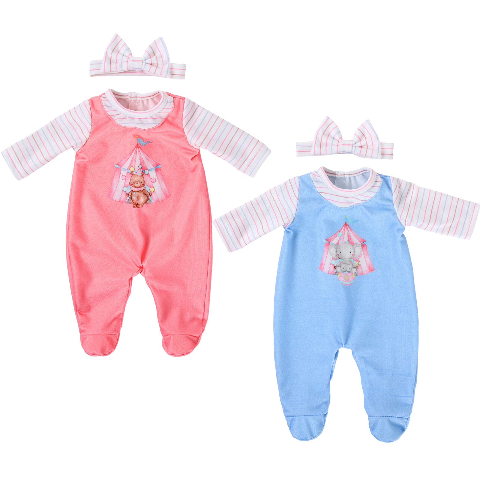 16-18 인치 40-45cm 베이비 인형 서커스 패턴 - Baby Clothing Set 리뷰 및 가격