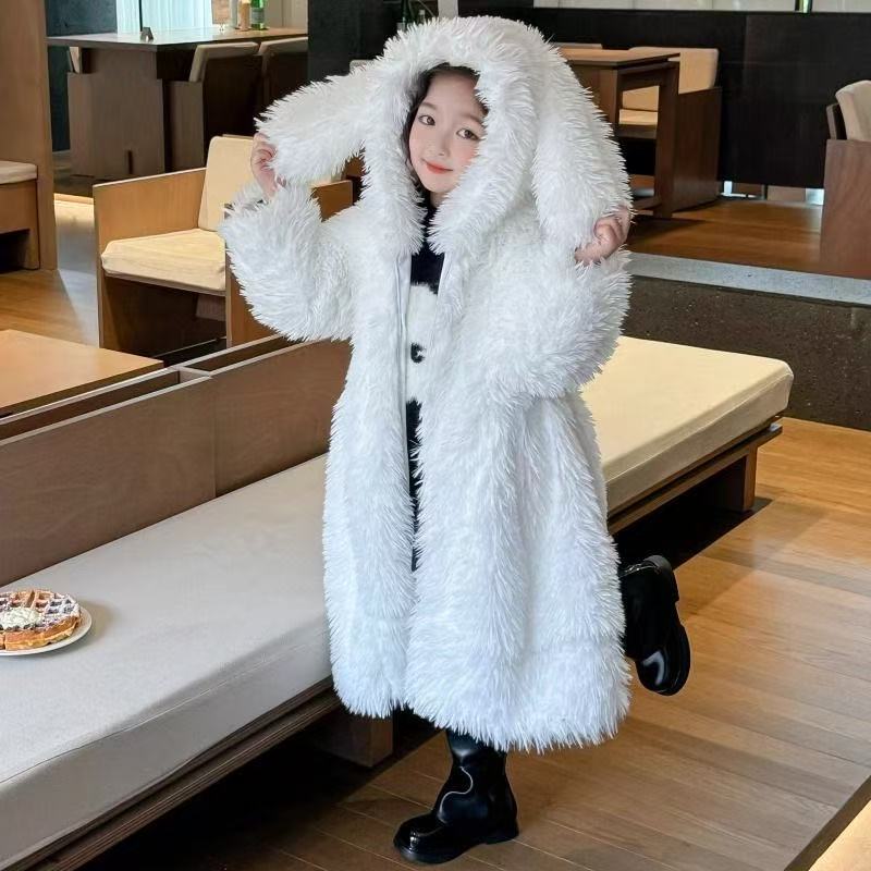 가을겨울 여아 퍼 코트 아기 인조 퍼 코트 롱 패딩 여 - Baby X Clothing 리뷰 및 가격