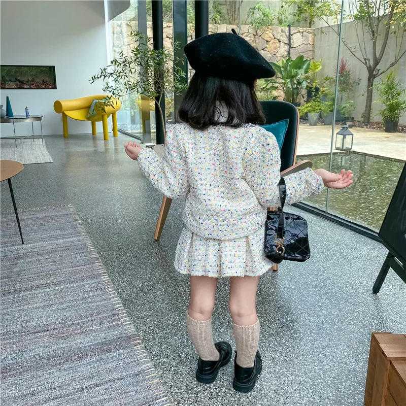 여자 트위드 세트 의류 가을 어린이 부티크 의류 정장  - Baby Clothing Boutique 리뷰 및 가격