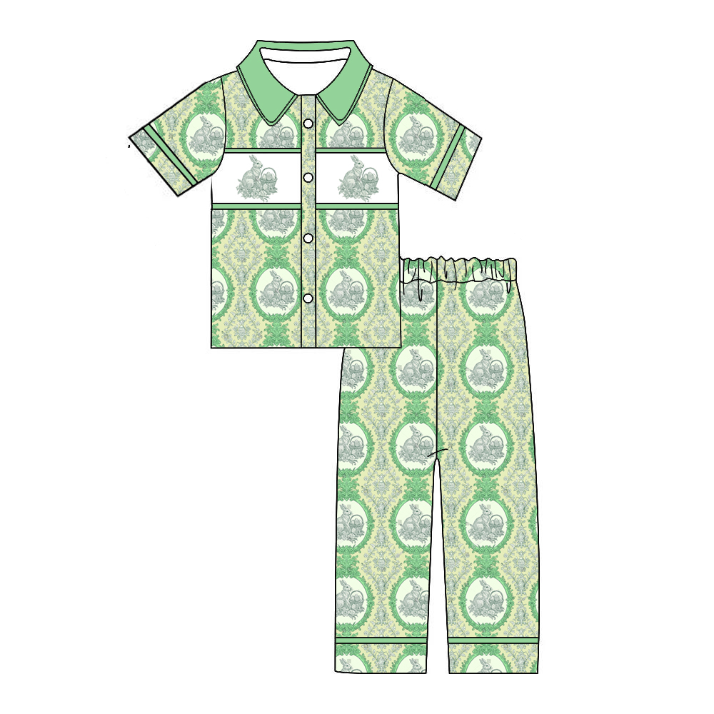 부활절 부티크 아동복 반팔 긴 바지 소녀와 소년 정장  - Baby Clothing Boutique 리뷰 및 가격
