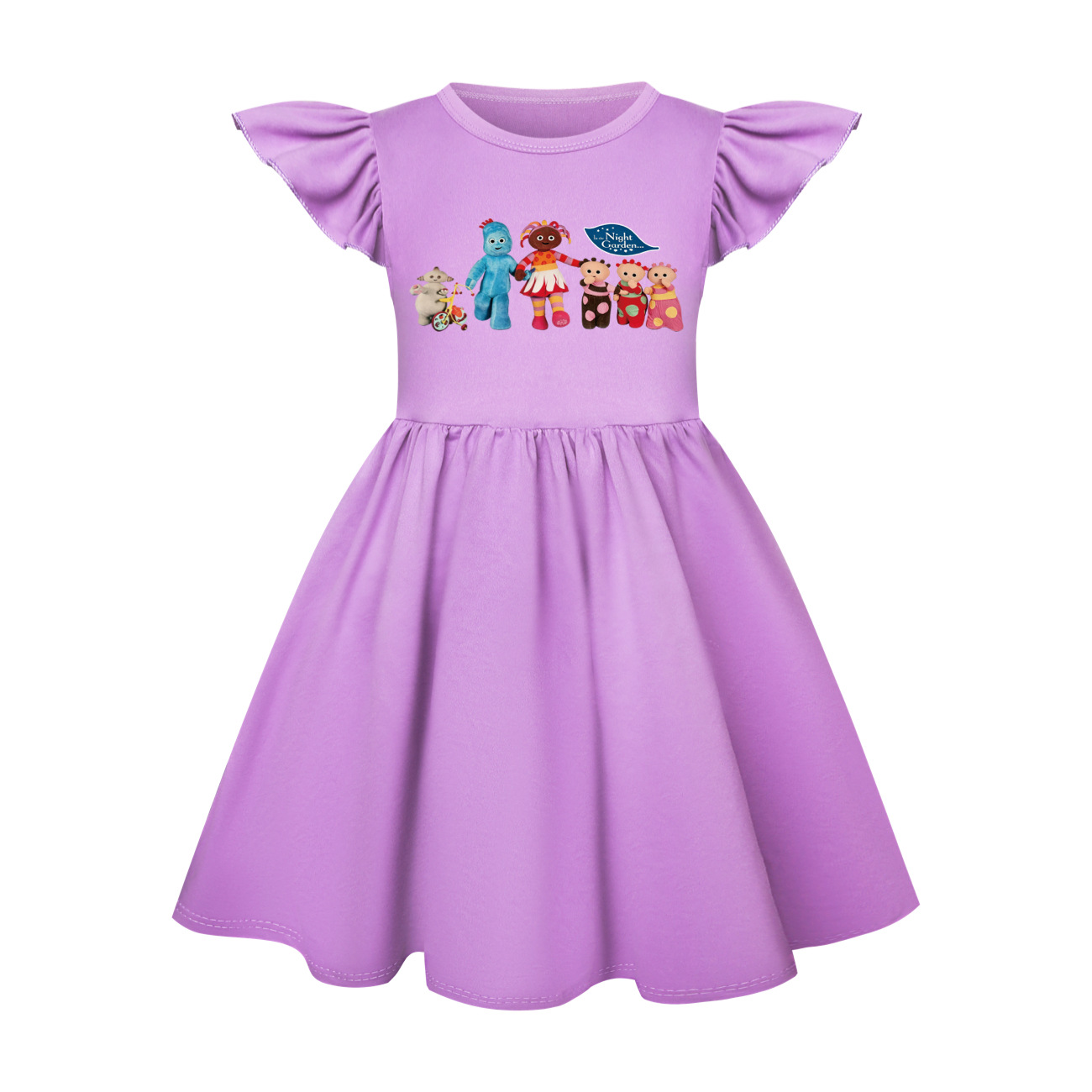 밤의 정원에서 만화 TV 시청하는 아이들 마카 파카 그 - Baby Clothing Night 리뷰 및 가격