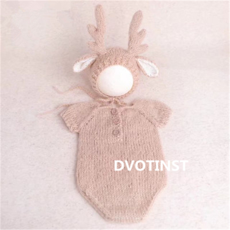 신생아 사진 소품 크로 셰 뜨개질 니트 옷 모자 복장  - Baby Clothing Set 리뷰 및 가격