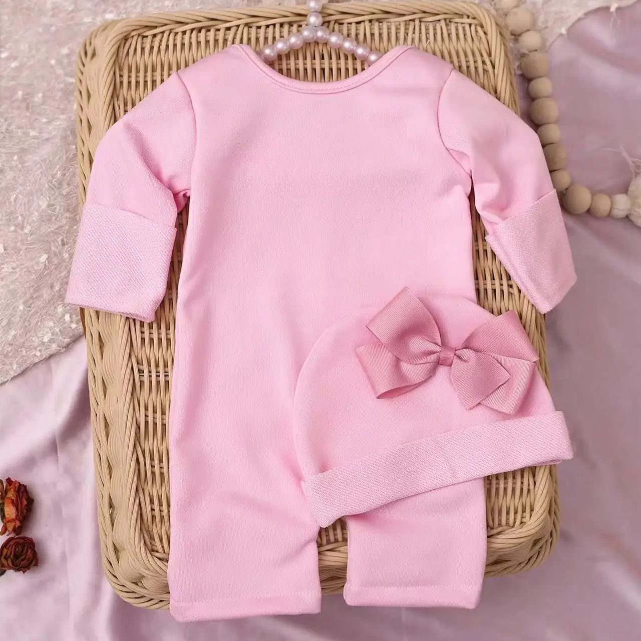 Ylsteed 2개입 신생아 사진 촬영용 긴 소매 롬퍼 - Baby Clothing Set 리뷰 및 가격