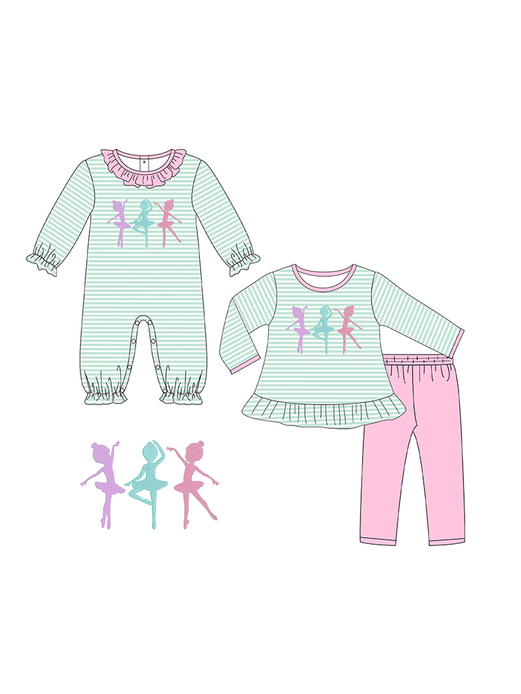 새로운 유아 발레 소녀 의류 긴팔 스트라이프 튜닉 탑  - Baby X Clothing 리뷰 및 가격
